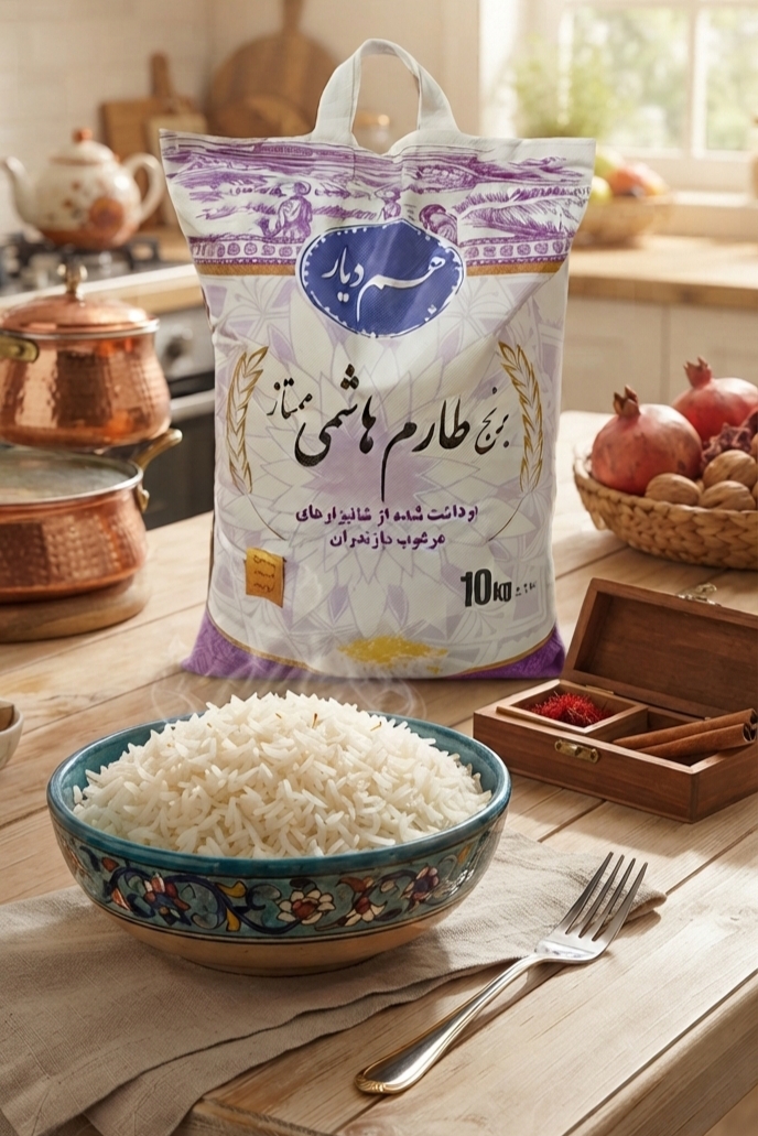 برنج طارم هاشمی هم دیار