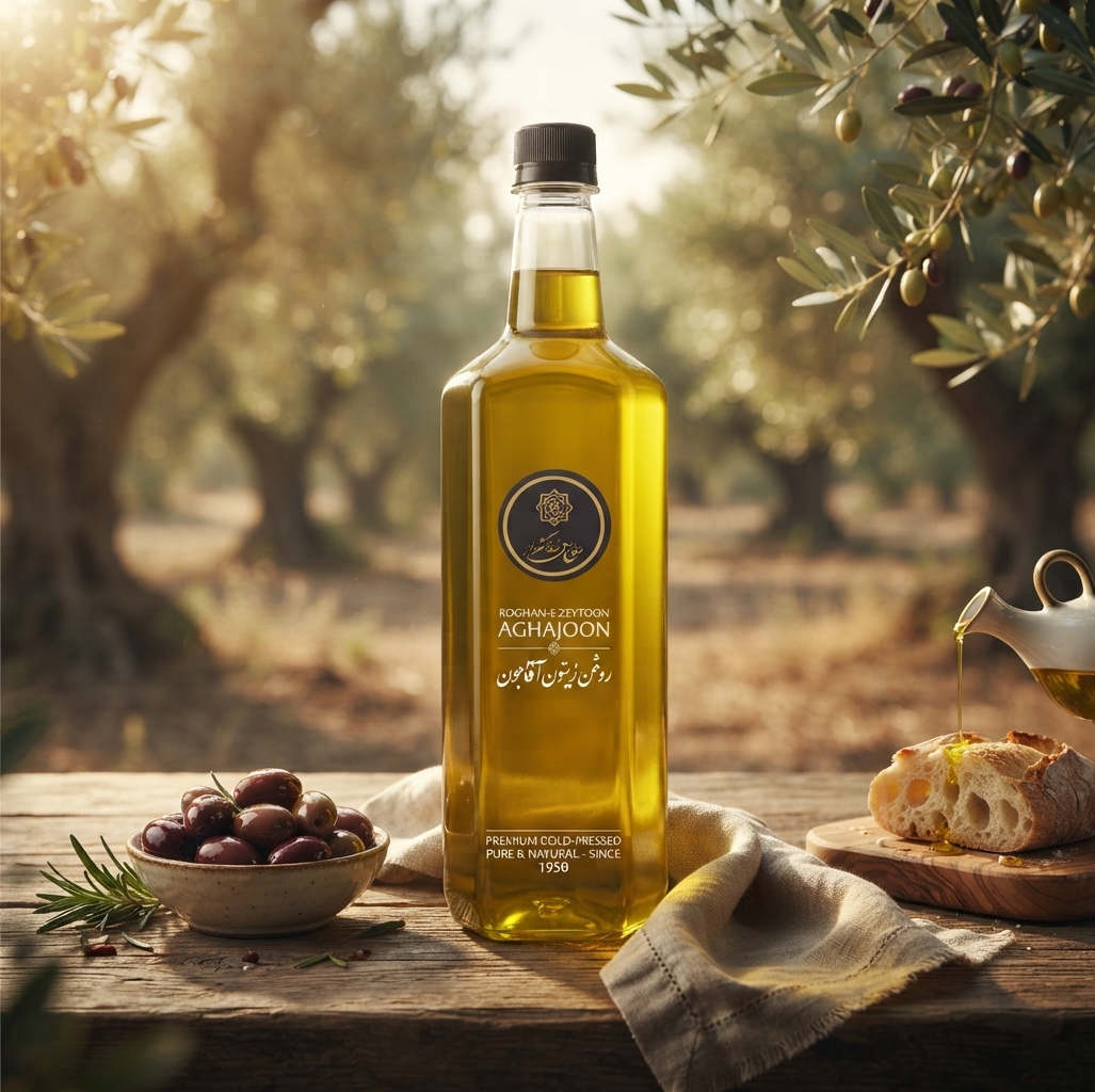 روغن زیتون فرابکر - 1 لیتر