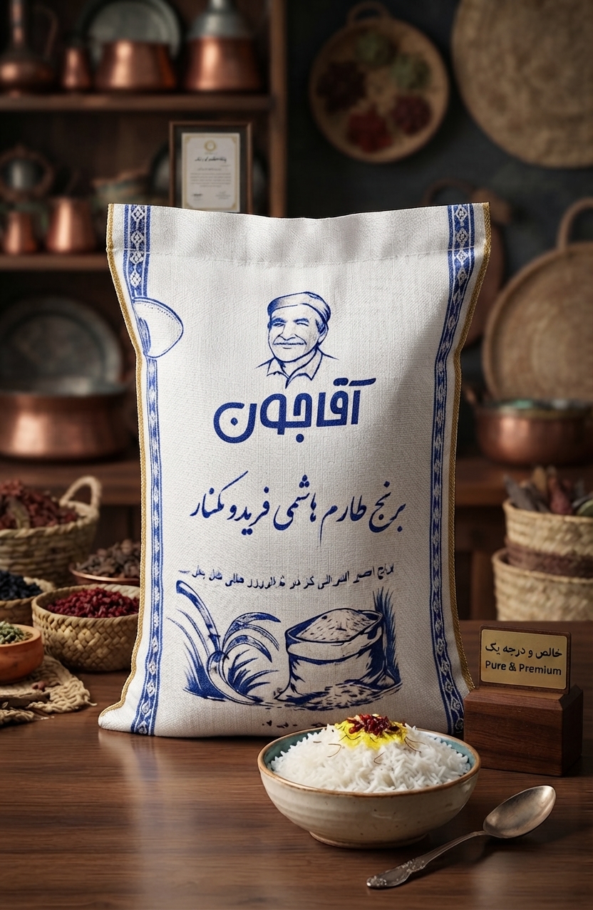 برنج طارم هاشمی فریدونکنار آقاجون